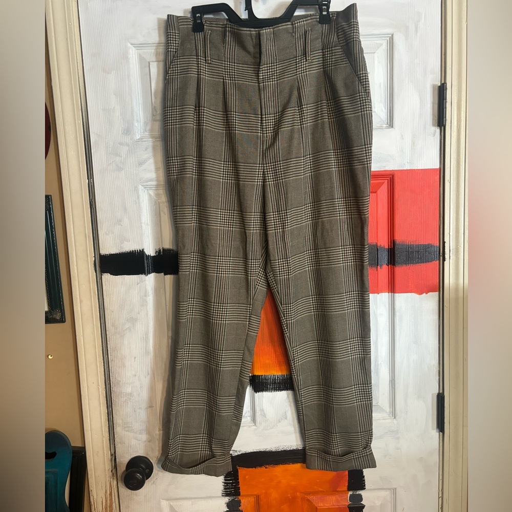 Wild fable size 14 plaid dress pants